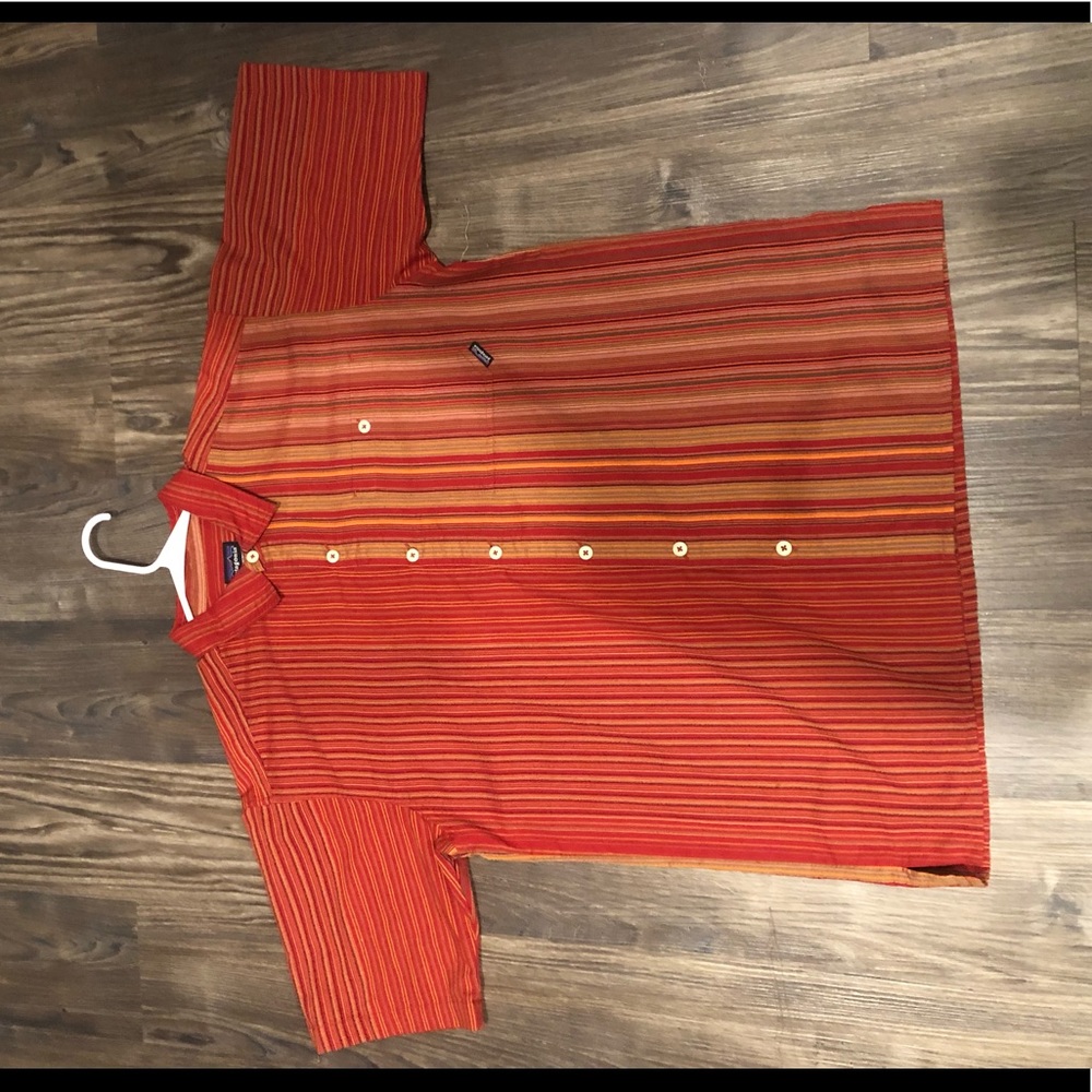 Retro Patagonia button up shirt
